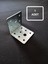 L Demir Büyük 6 x 6 cm Mobilya Askı Aparatı Raf Ayağı Raf Askı Aparatı Raf Aparatı 2
