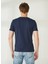 Bisiklet Yaka Mavi Erkek T-Shirt FM23S16TGBLUE 5