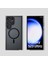 Galaxy S23 Ultra Kılıf Mat Magsafe Wireless Şarj Destekli Hassas Butonlu Soft Kenarlı Buzlu Çerçeveli Darbe Korumalı 4