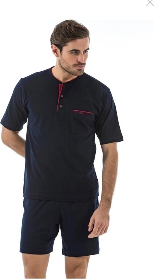 Pierre Cardin 5370 Pijama Şort 3 Lü Damat Çeyiz Seti görsel 3