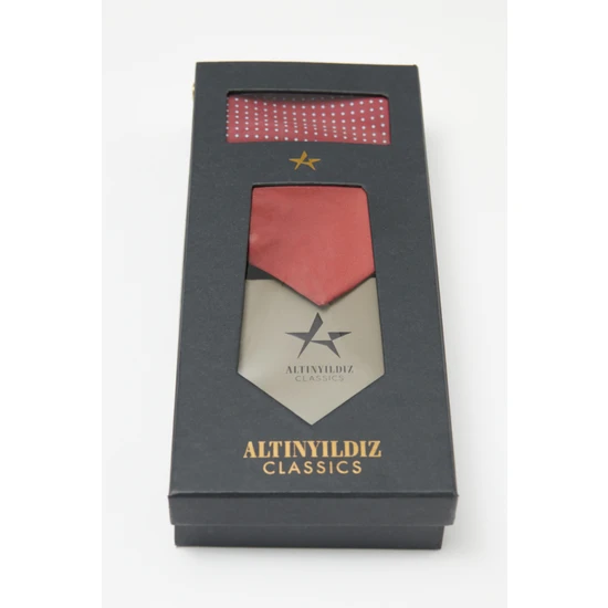 ALTINYILDIZ CLASSICS Erkek Desenli Kravat-mendil-ac Elite (100 ML) Edp Parfüm Set