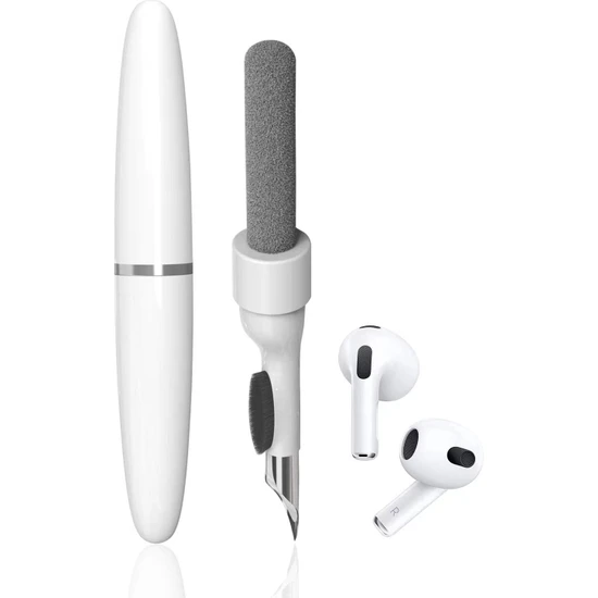 Döfier Air Pods Bluetooth Kulaklık Temizleyici Elektronik Ürün Telefon Temizleme Kiti EKG-KalemFırca-1
