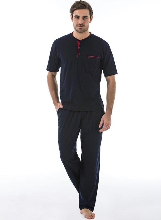 Pierre Cardin 5370 Pijama Şort 3 Lü Damat Çeyiz Seti görsel 4