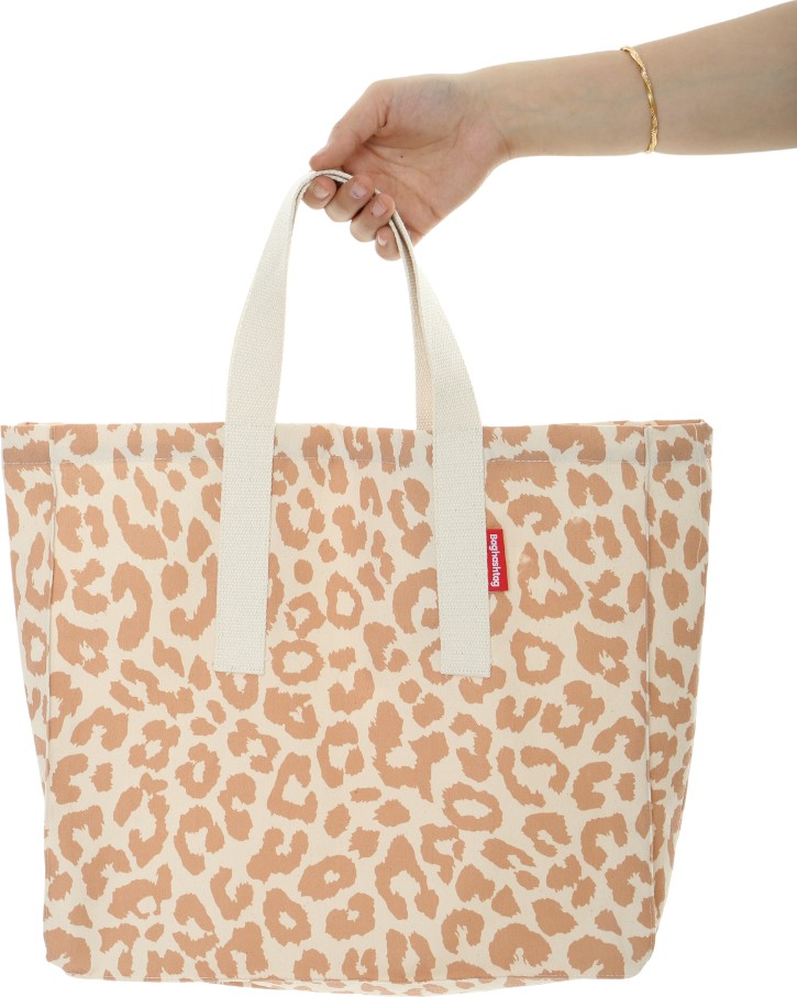 Baghashtag Soft Leopar Baskılı Bez Çanta görsel 2