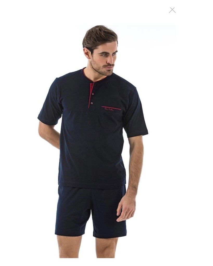 Pierre Cardin 5370 Pijama Şort 3 Lü Damat Çeyiz Seti görsel 8