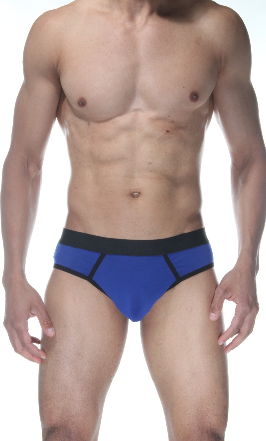 Don Moris Erkek Mavi Jockstrap Iç Çamaşırı görsel 7