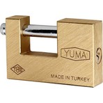 Yuma Kayar Milli Pirinç Asma Kilit 70 mm - Ym 3070