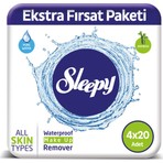 Sleepy Makyaj Temizleme Mendili 4 x 20 Adet