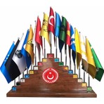 Gönder Bayrak - 17'Li Eski Türk Devletleri Seti (Takım)