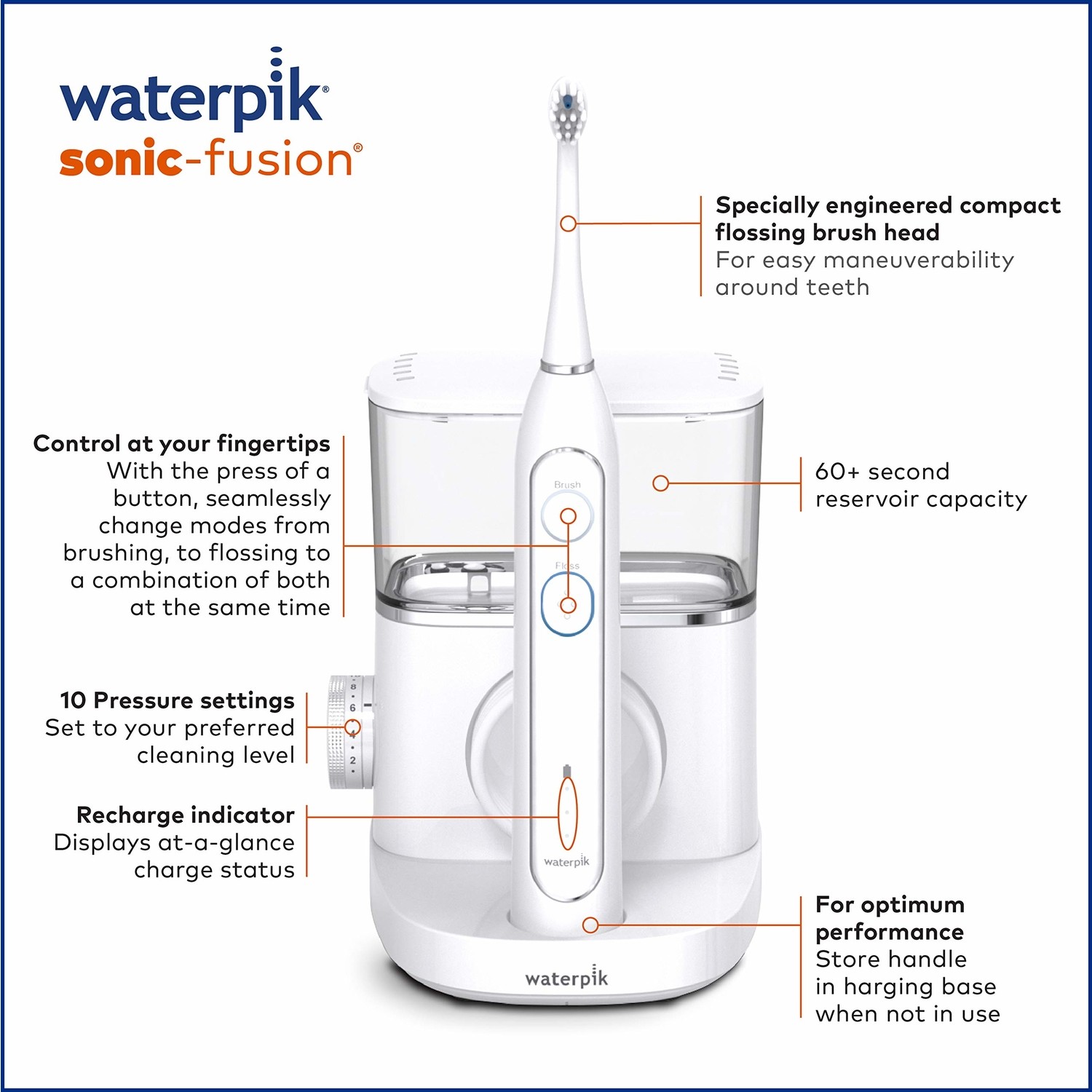 Waterpik SonicFusion Sf02 Diş Fırçası ve Ağız Duşu (Yurt Fiyatı