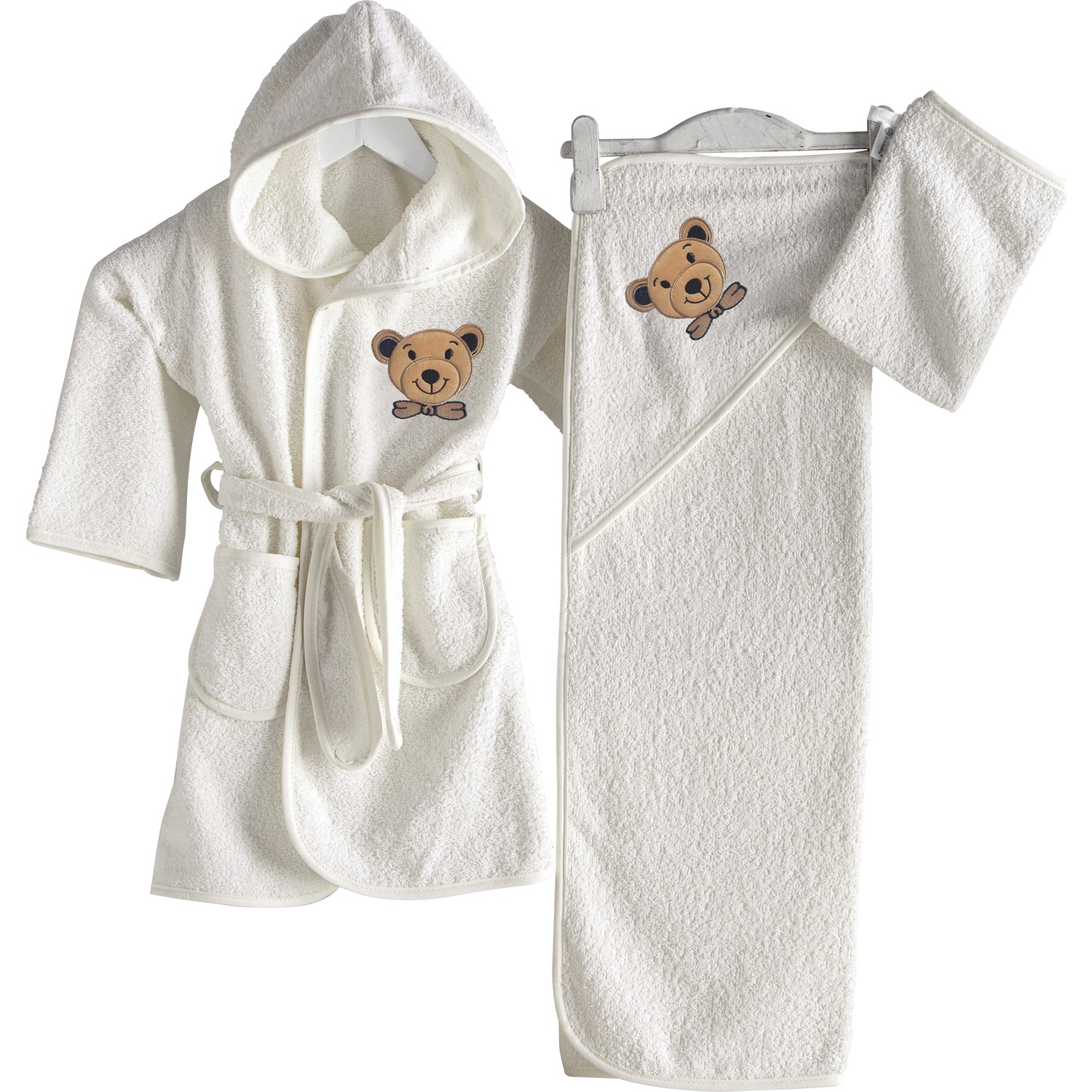 Meltem Smart 3 Parça Bebek Çocuk Bornoz Seti Fiyatı