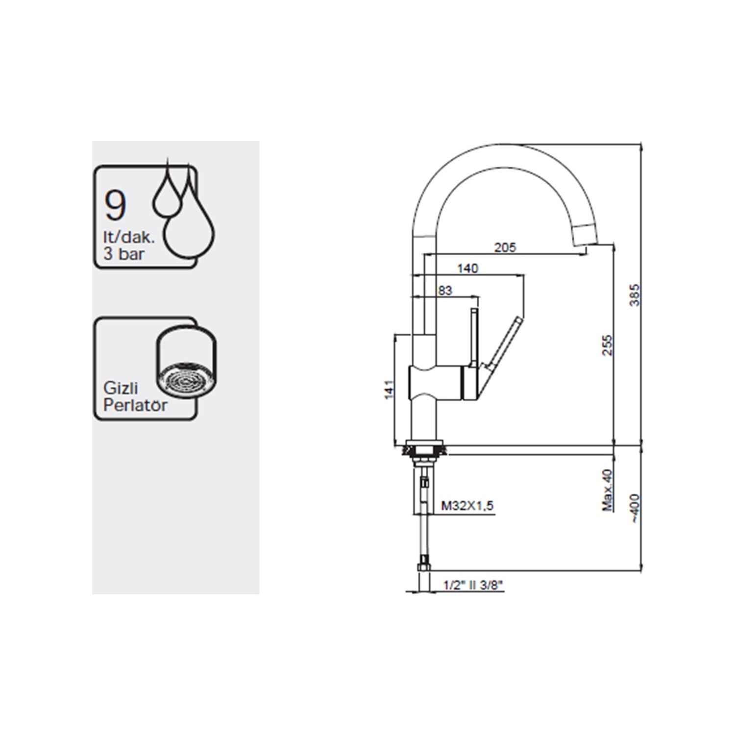 Adell Slim Mutfak Bataryası 15062331 Fiyatı Taksit Seçenekleri