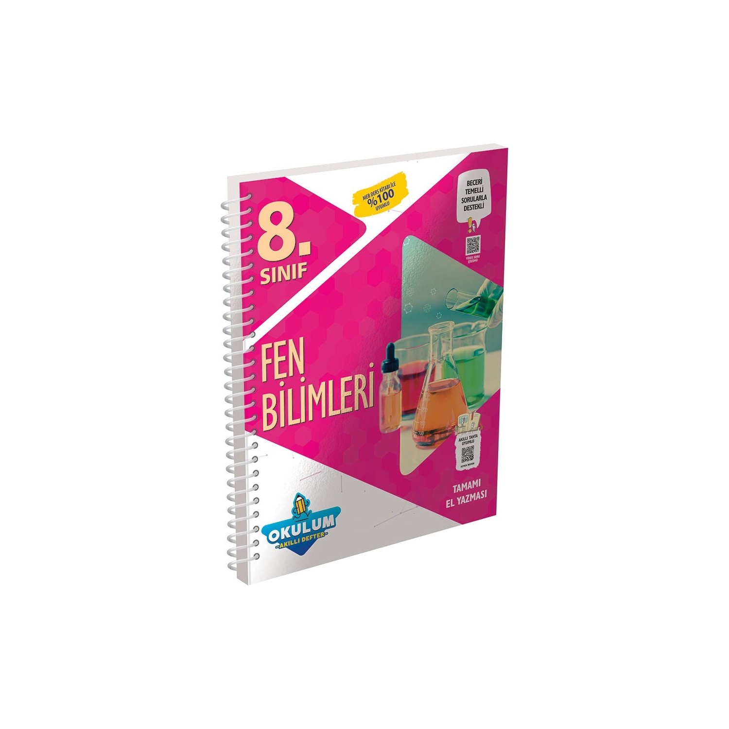 Murat Yayinlari Lgs 8 Sinif Fen Okulum Akilli Defter Kitabi