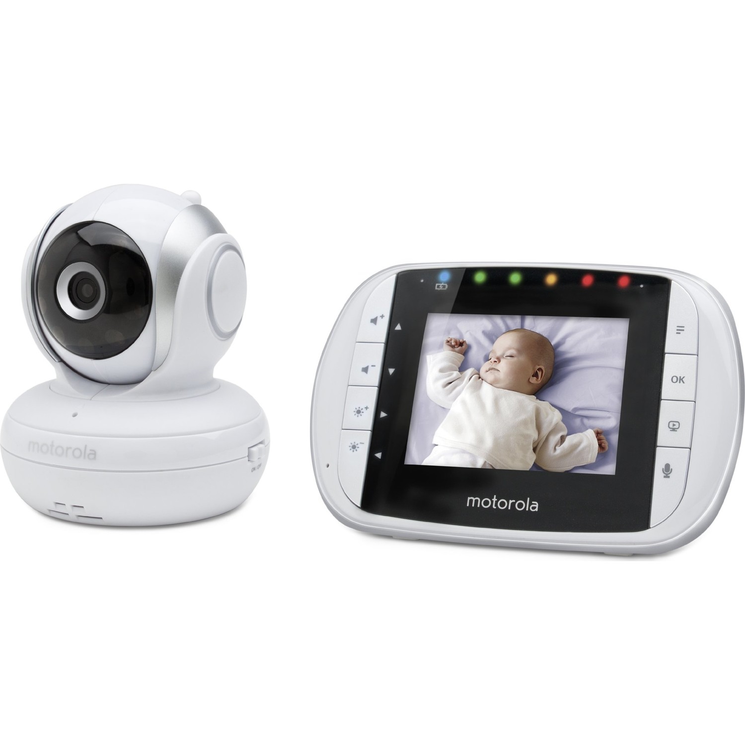 Motorola MBP33S Kablosuz Bebek Telsizi 2.8&quot; Renkli LCD