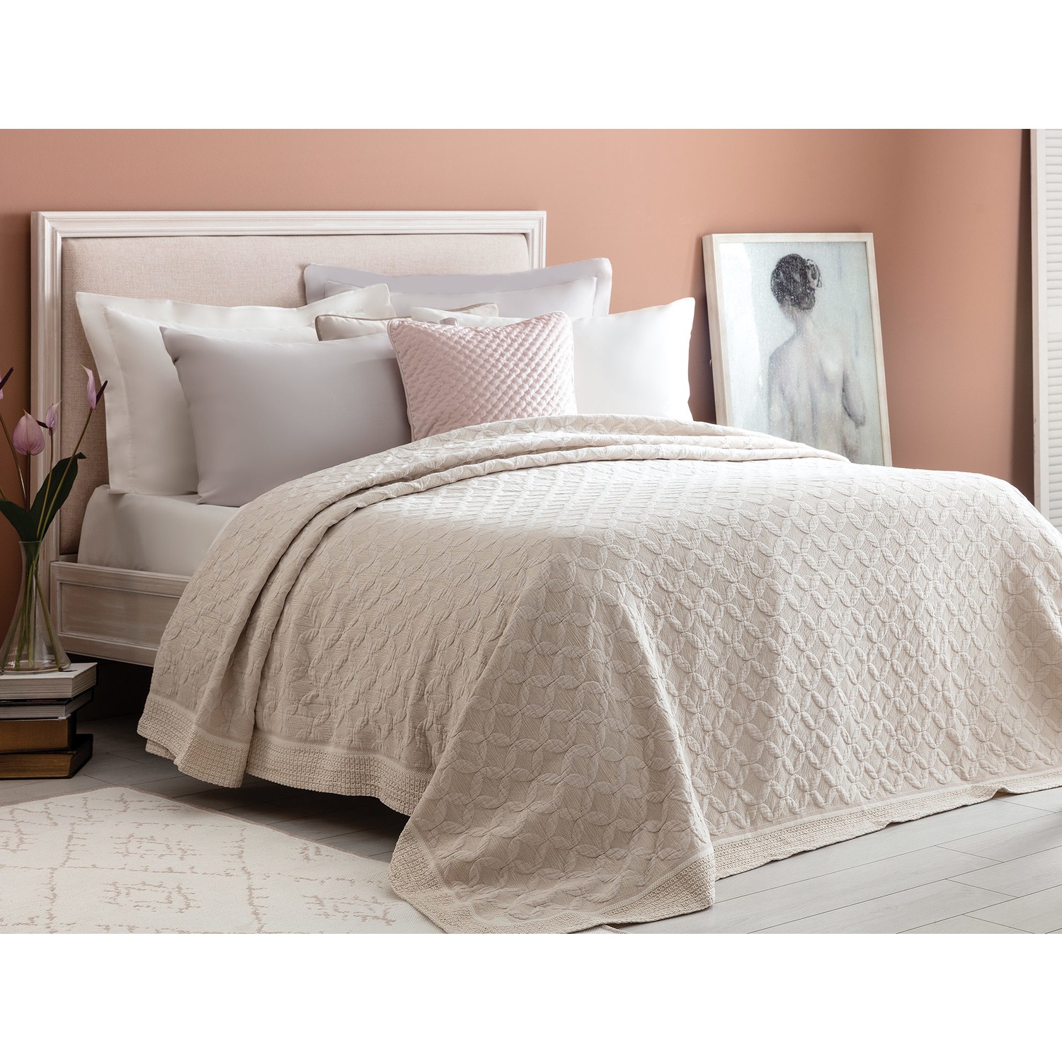 Madame Coco Eliane King Size Yatak Örtüsü Bej Fiyatı Madame Coco Eliane King Size Yatak Örtüsü Bej Fiyatı