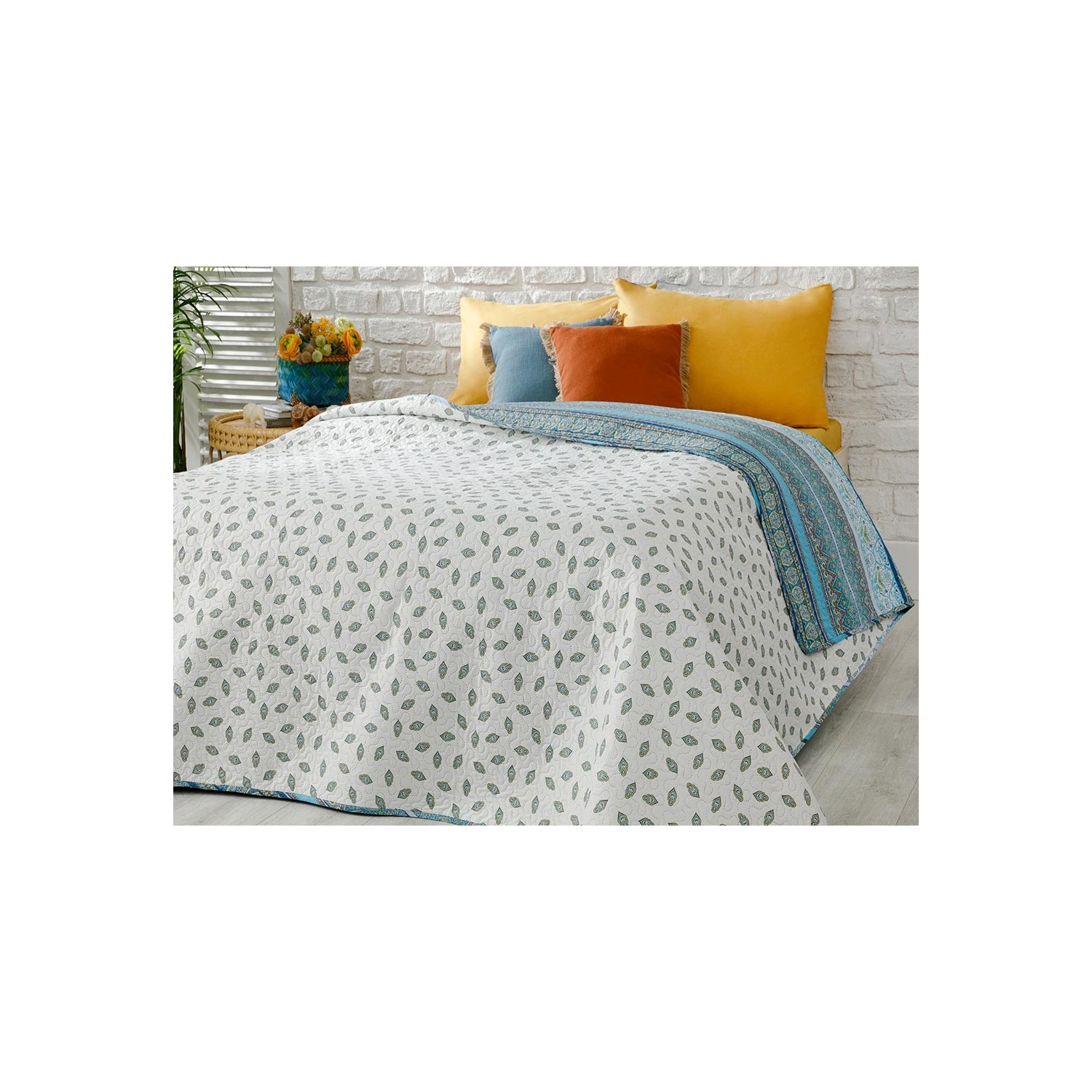 Englısh Home Giles Tek Kişilik Çok Amaçlı Yatak Örtüsü 160