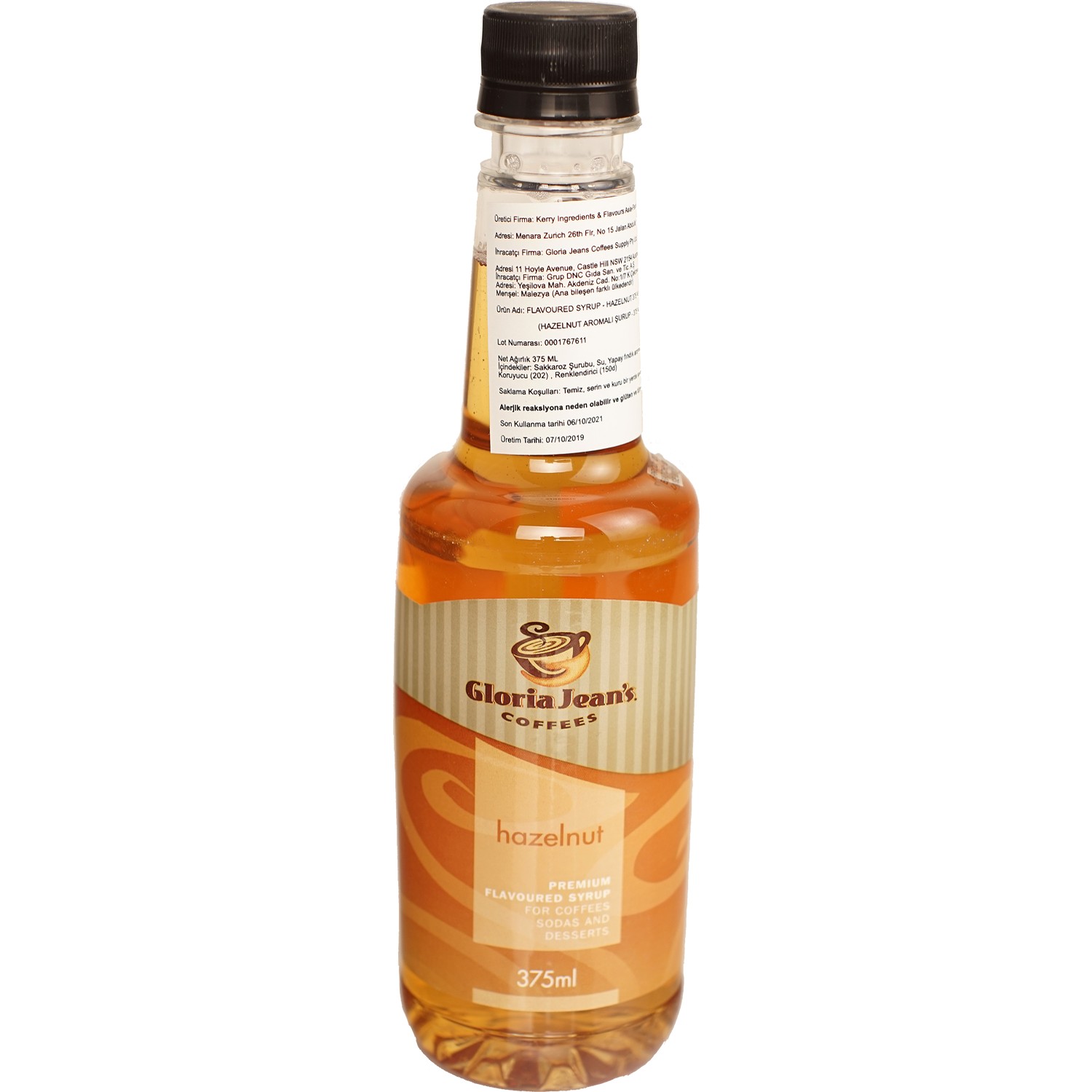 Gloria Jean�s Coffees Gloria Jean�s Fındık Şurup 375 ml Fiyatı