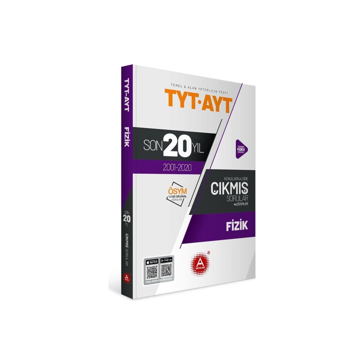 A Yayinlari Tyt Ayt Fizik Son 20 Yil Konu Konu Tamami Kitabi