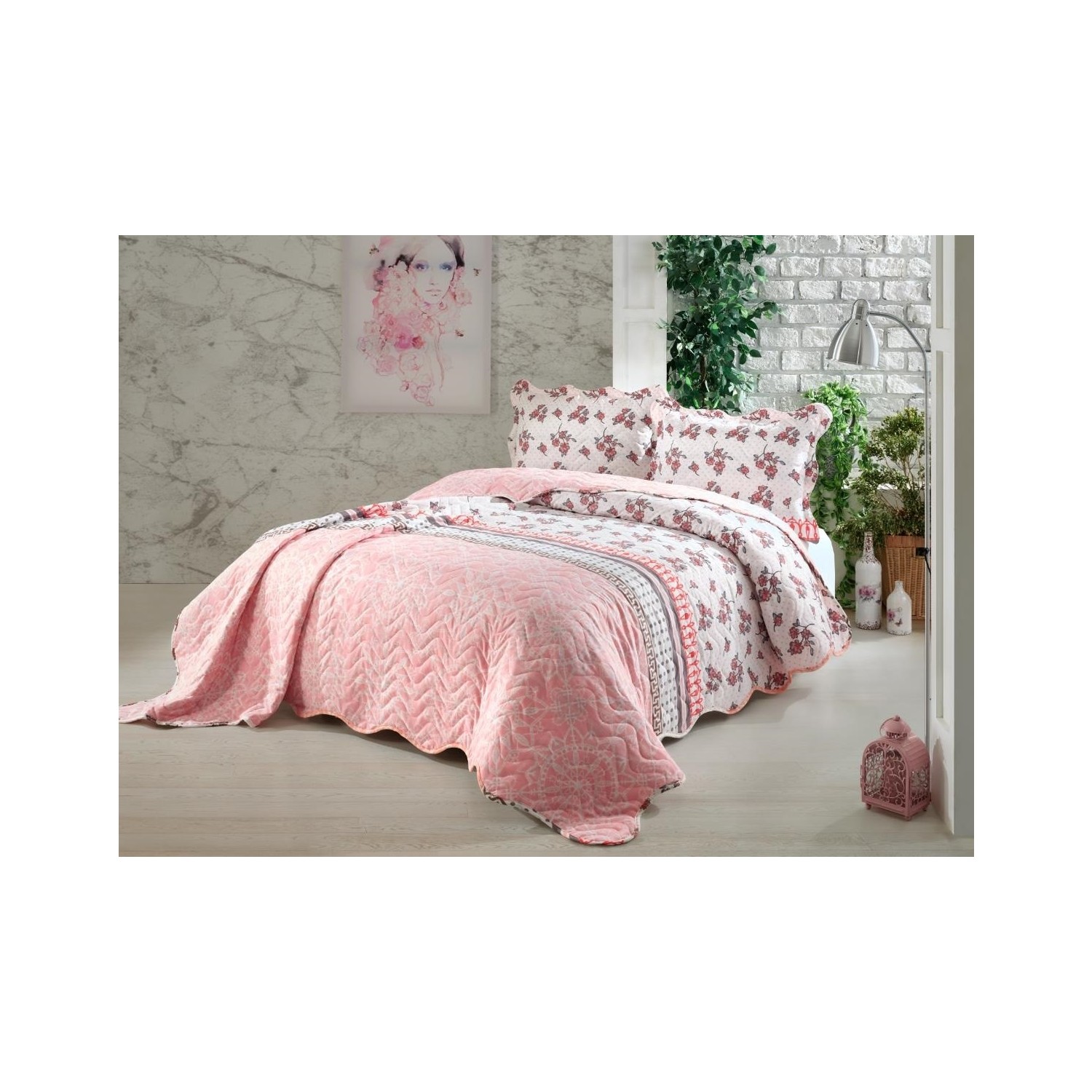 Soley Esperanza Daily Ranforce Kapitoneli Yatak Örtüsü Fiyatı