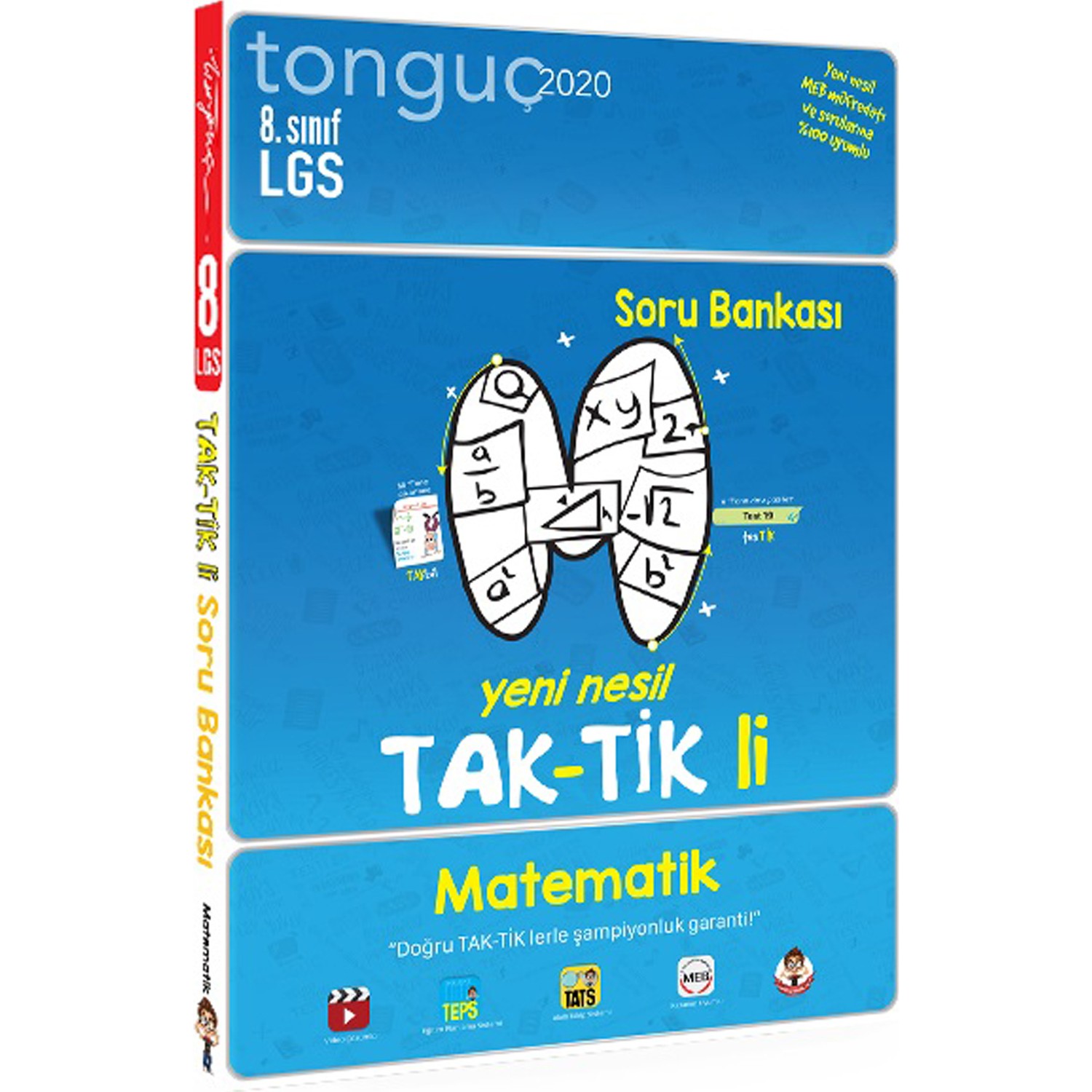 Tonguç Akademi 8. Sınıf LGS Matematik Taktikli Soru Bankası Kitabı