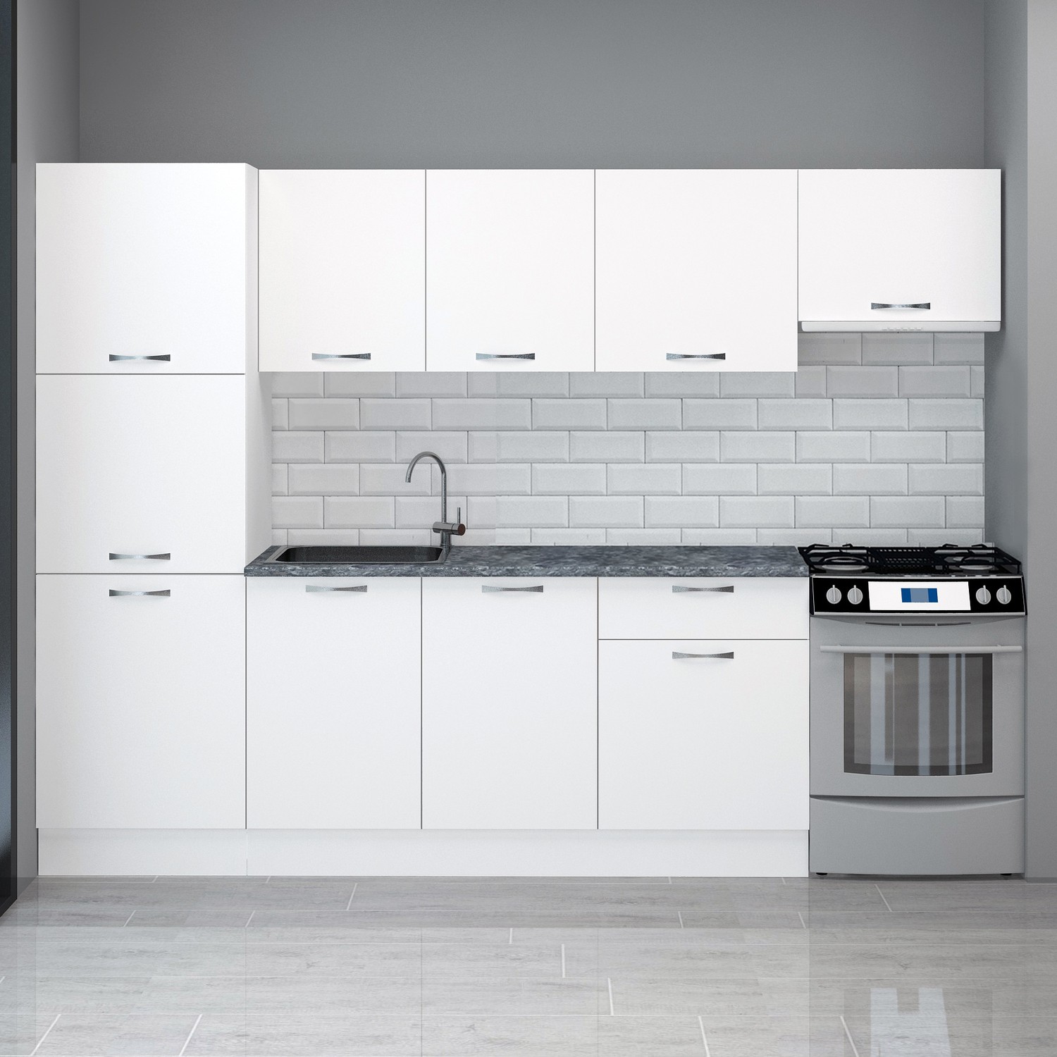 fly 220 cm gocek beyaz melamin mutfak yorumlari