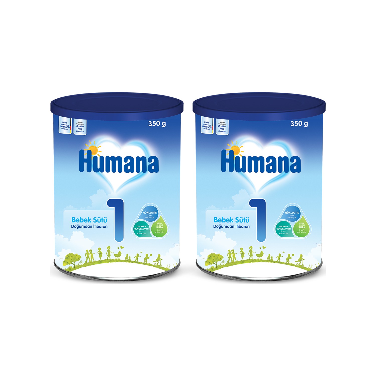 Humana 1 Bebek Maması Metal Kutu 350 gr x 2 Adet Fiyatı