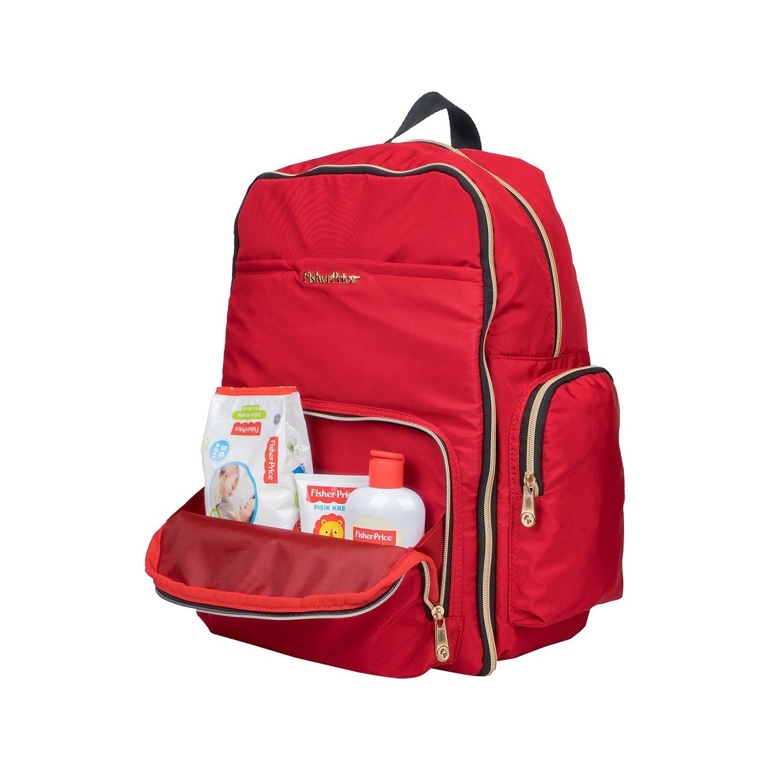 Fisher Price Anne Bebek Çantası Kırmızı FPBG054 Fiyatı