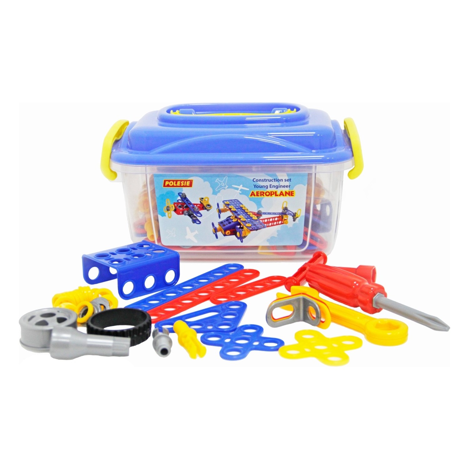 Polesie Mucit Tasarım Parçaları 2 Uçak Birden 186 Parça Fiyatı