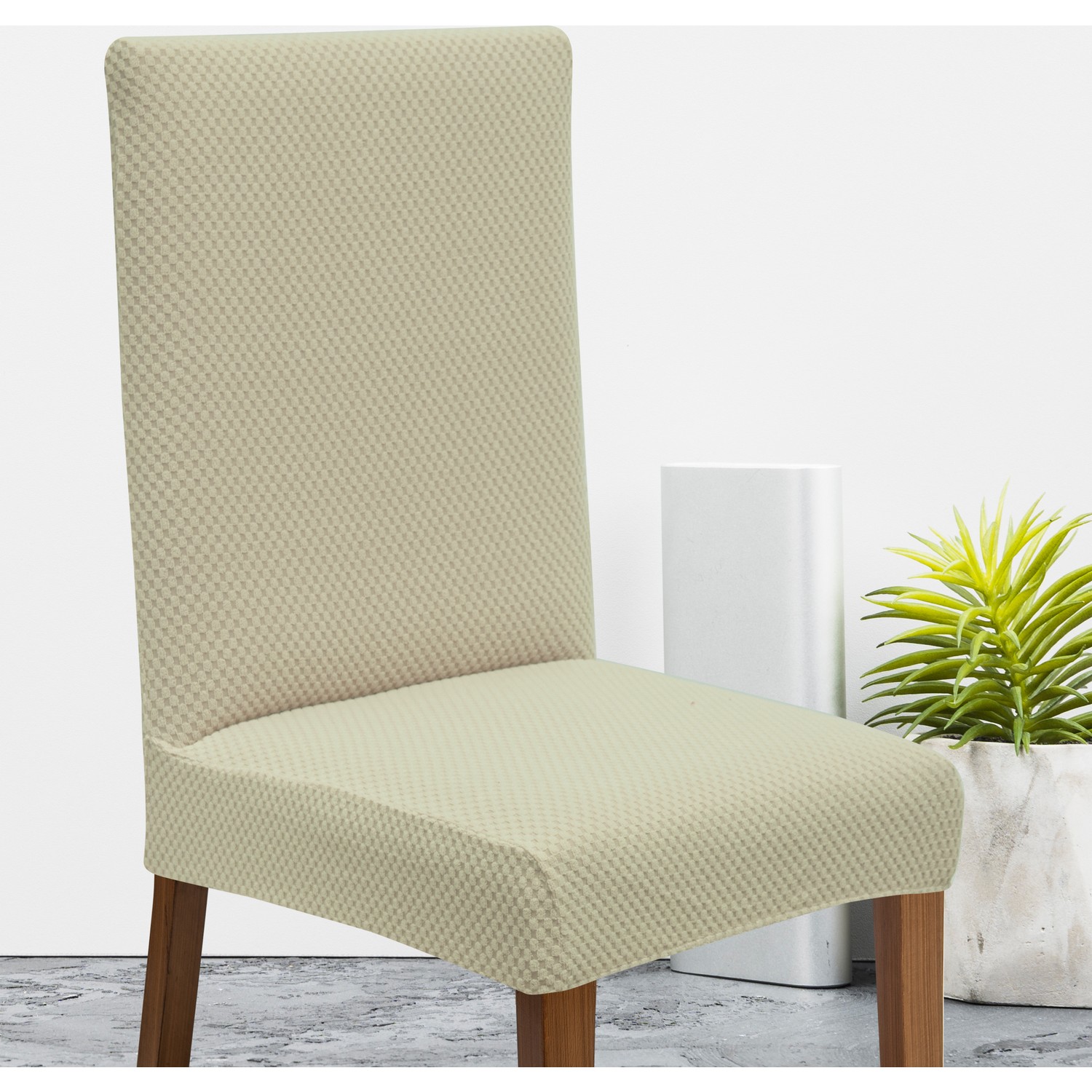 Latuda Likralı Yıkanabilir Kapuçino Sandalye Kılıfı Fiyatı