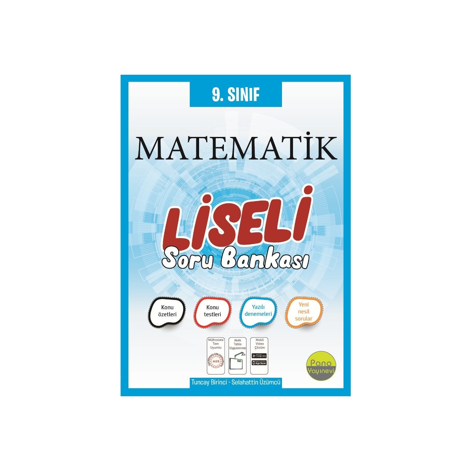 Pano Yayınları 9.sınıf Matematik Soru Bankası (Liseli) Kitabı