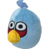 Stuffed Toys Sevimli Mavi Kızgın Kuş 15 cm