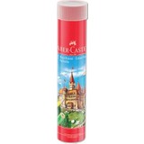 Faber-Castell Metal Tüpte Kuru Boya Kalemi 12 Renk Tam Boy