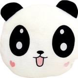 Çılgın Peluş Panda Tasarımlı Yastık