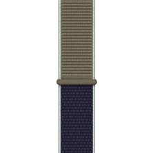 Quse Spor Loop Kordon, Apple Watch Series SE/11/10/9/8/7/6/5/4/3 Uyumlu 42mm-41mm-40mm-38mm, Uçuk Haki