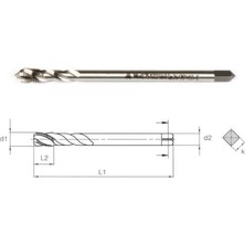 MTE Makina Takım M12X1.5 Hss-E DIN374/C Ince Diş Helis Mak. Kılavuzu