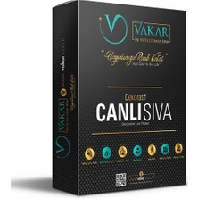 Vakar Canlı Sıva  İpek Sıva  Dekoratif Sıva Eco 23  Açık Gri