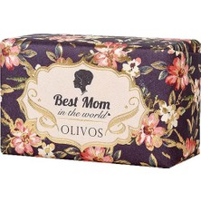 Olivos Best Mom In The World Zeytinyağı Sabunu 180 gr - Kırmızı Paket