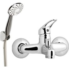 Arçe Banyo Bataryası Aç Kapa Fonksiyonlu Mafsallı Duş Seti Banyo Seti