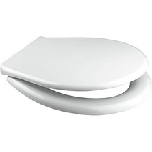 Arçe Beyaz Plastik Klozet Kapağı