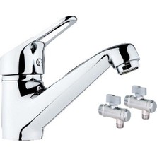 Arçe Mix Lavabo Bataryası Filtreli Taharet Musluğu