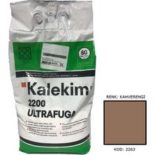 Kalekim 2223 Ultra Fuga Slikonlu Derz Dolgu Kahverengi 5 Kg