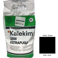 Kalekim 2242 Ultra Fuga Slikonlu Derz Dolgu Siyah 5 Kg