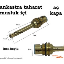 Yıldırım Ankastre Taharat Musluğu Büyük Boy İçi Aç Kapa Taharet Musluk İçi Gizli Taharet