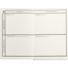 Victoria's Journals Copelle Bullet Journal Bloknot Siyah 14x21 Cm A5 240 Sayfa Noktalı Defter