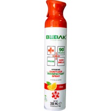 Bebak Dezenfektan Antibakteriyel Hava Temizleme Spreyi Citrus 300 ml