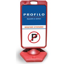 ReklamEdiyoruz Profilo Reklam ve Yönlendirme Uyarı Dubasi A Tabela Kırmızı