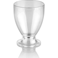 Plastport Kırılmaz Ayaklı Bardak - Şeffaf 295 ml - 50 Adet