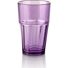 Plastport Kırılmaz Bardak - Mor 400 ml - 100 Adet