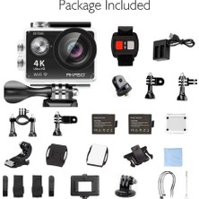 Akaso EK7000 4 K Wifi Action Camera Ultra HD Su Geçirmez Dv Kamera 12MP 170 Derece Geniş Açı