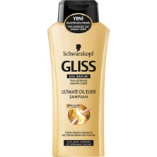 Gliss Şampuan 400 ml Ultimate Oıl Elıxır - 6'lı Paket